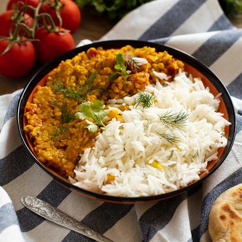 Dal, Rice & Breads